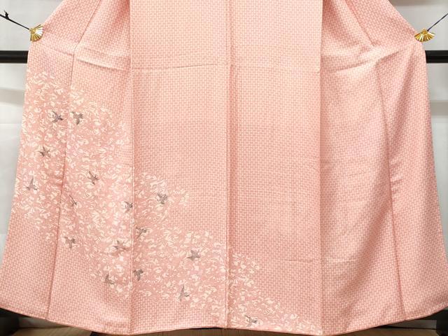 平和屋着物■訪問着 飛鳥文 正絹 逸品 CABC3875fb