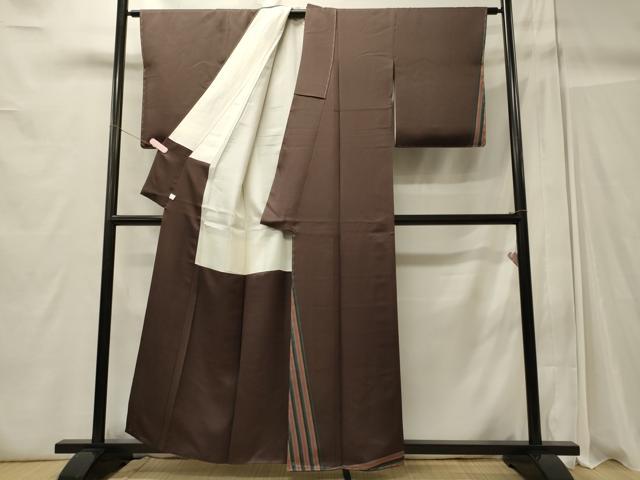 平和屋着物■訪問着 斜線文 鈴乃屋扱い 正絹 逸品 未使用 CABC4317oy