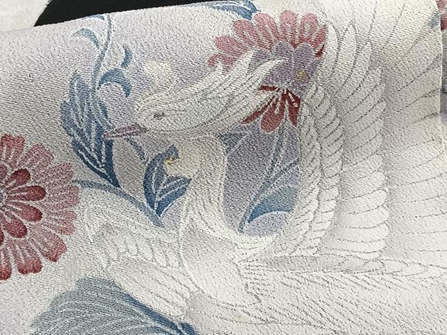 平和屋着物■豪華黒留袖 刺繍 鳳凰花文 正絹 逸品 CABC5787xi