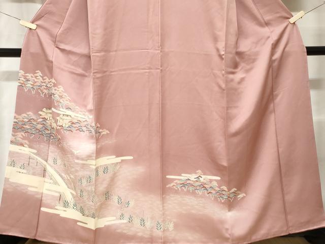 平和屋着物■訪問着 御所解文 暈し染め 正絹 逸品 CABC6309ev