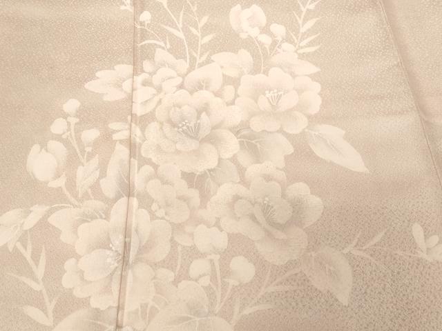 平和屋着物■訪問着 枝花文 正絹 逸品 CABC6397ev
