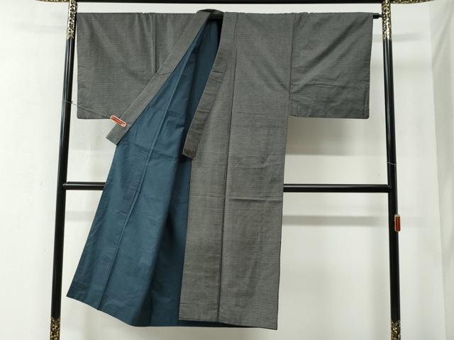 平和屋着物●男性 本場大島紬 アンサンブル 100亀甲 総詰め 正絹 逸品 CABC6519yc