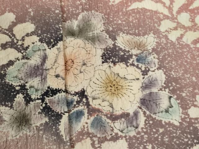平和屋着物●訪問着 辻が花 絞り 暈し染め 正絹 逸品 CABC6676yc