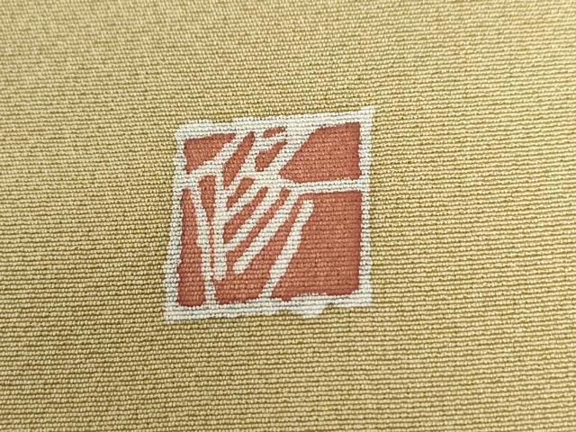平和屋着物●訪問着 友禅 作家物 牡丹草花文 暈し染め 正絹 逸品 CABC6768yc