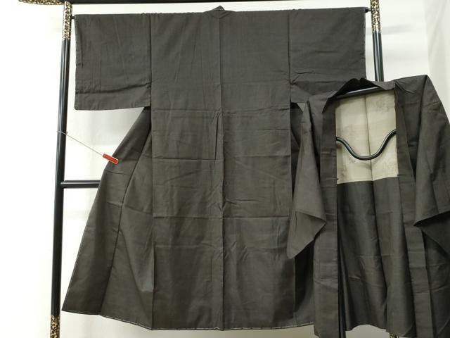 平和屋着物●男性 本場大島紬 アンサンブル 7マルキ 正絹 逸品 未使用 CABC6786yc