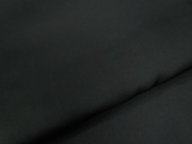 平和屋着物●男性 黒紋付 正絹 逸品 CABC6990yc