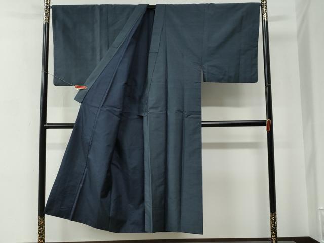 平和屋着物●男性 本場大島紬 アンサンブル 100亀甲 総詰め 羽裏:虎 正絹 逸品 CABC6998yc