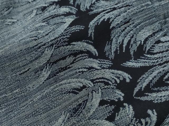 平和屋着物●本場大島紬 9マルキ 草木間道 ロング丈 正絹 逸品 CABC7102yc