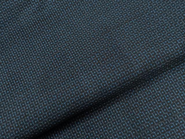平和屋着物●男性 本場大島紬 アンサンブル 100亀甲 総詰め 正絹 逸品 CABC7122yc