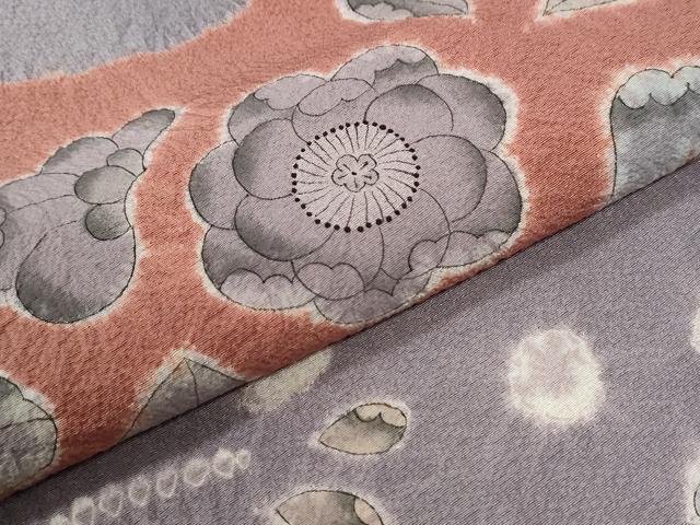 平和屋着物●訪問着 辻が花 絞り 正絹 逸品 CABC7194yc