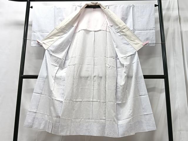 平和屋着物■長襦袢 無双仕立て 草花文 洗える着物 CABC7475xe