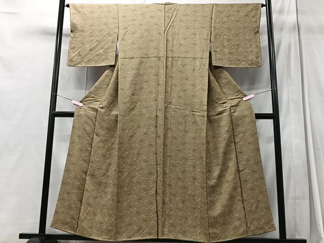 平和屋着物■上質な小紋 花鳥文 正絹 逸品 CABC7522xe