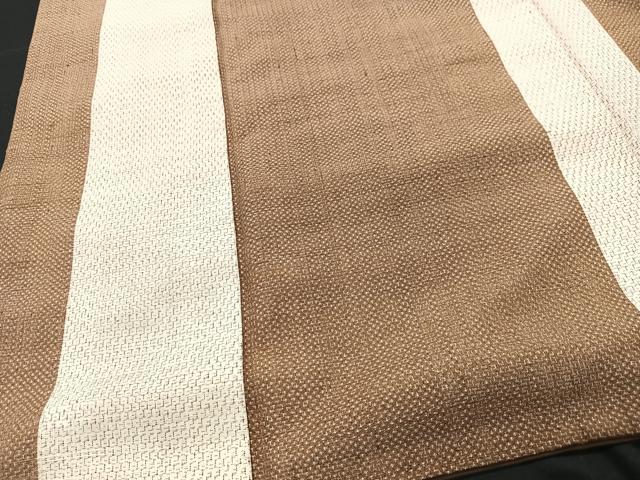 平和屋着物■上質な紬 間道 正絹 逸品 CABC7573xe