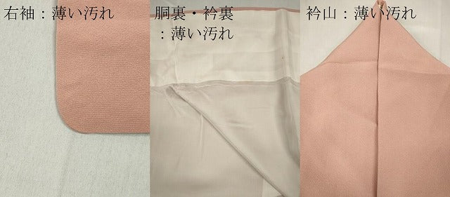 平和屋着物■上質な色無地 虹色 正絹 逸品 CABC7769ou