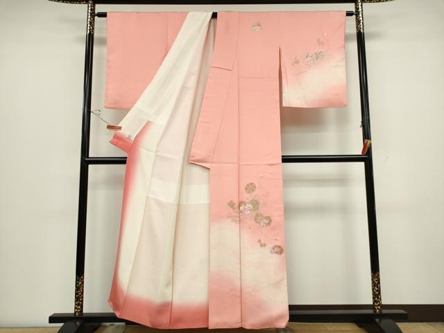 平和屋着物■訪問着 駒刺繍 花鼓文 暈し染め 金彩 やまと誂製 正絹 逸品 CABC7770ou
