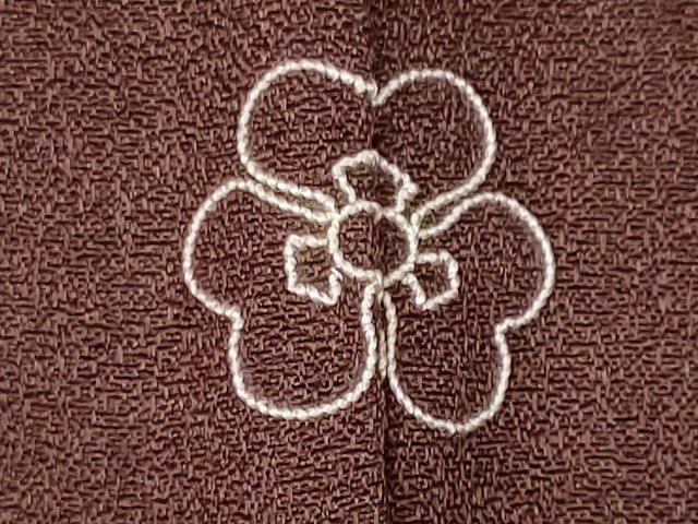 平和屋着物■訪問着 刺繍 風景松文 正絹 逸品 CABC7771ou