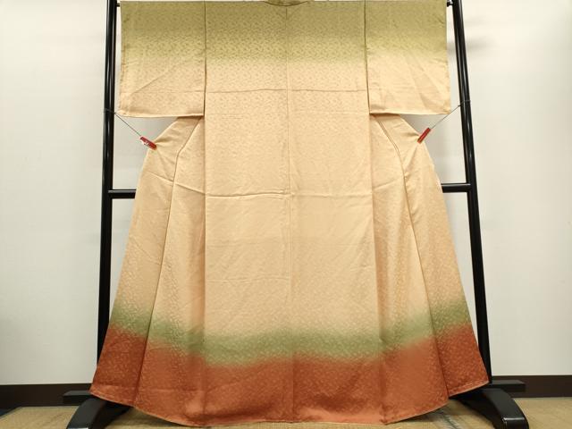 平和屋着物■訪問着 霞文 暈し染め 正絹 逸品 CABC7823ou