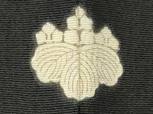 平和屋着物■豪華黒留袖 駒刺繍 鏡裏鳳凰花文 金彩 正絹 逸品 CABC7838ou