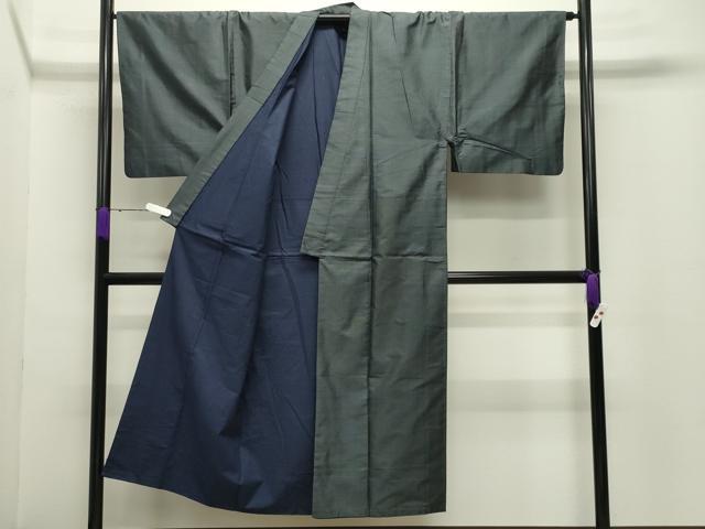 平和屋着物●男性 本場大島紬 アンサンブル 80亀甲 総詰め 正絹 逸品 CABC8044gh