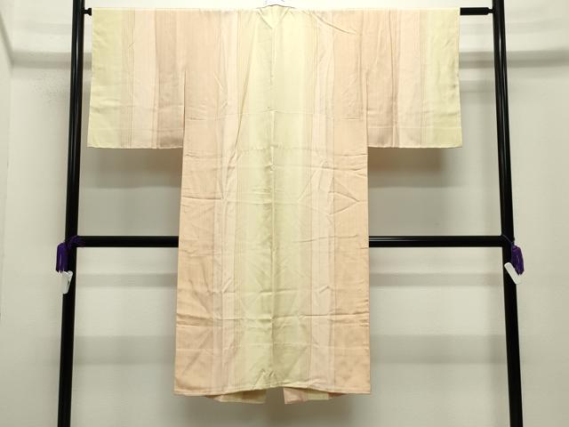 平和屋着物●長襦袢 無双仕立て 間道 正絹 逸品 未使用 CABC8080gh