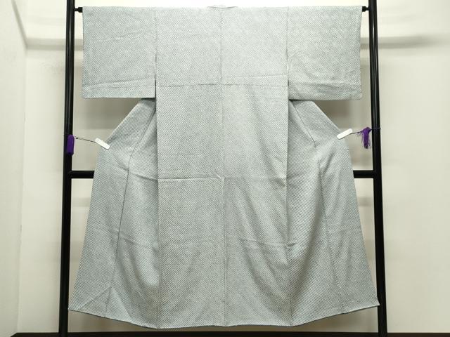 平和屋着物●大変加工の良い総絞り小紋 正絹 逸品 CABC8163gh