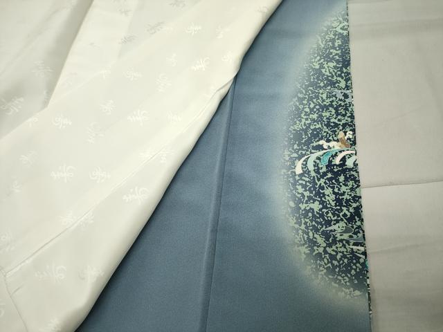 平和屋着物●豪華色留袖 伊藤幽水画 流水鴛鴦花文 暈し染め 正絹 逸品 CABC8338gh