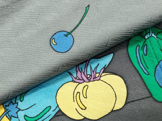 平和屋着物●染色作家 斉藤三才 訪問着 成り物 暈し染め 正絹 逸品 CABC8361gh