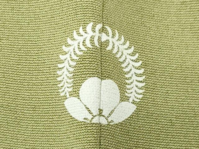 平和屋着物●訪問着 草花文 金彩 さが美扱い 正絹 逸品 CABC8385gh