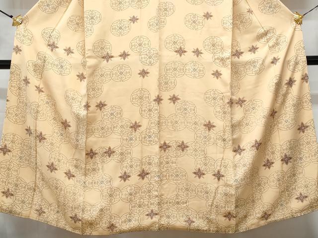 平和屋着物■訪問着 七宝花文 正絹 逸品 CABC8931fb