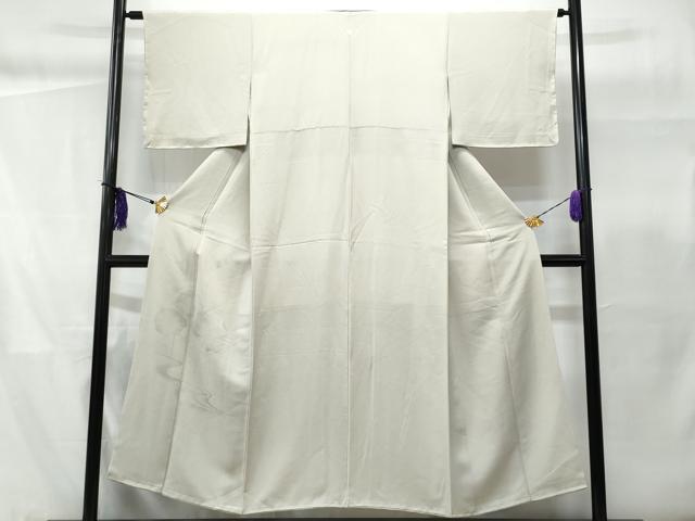 平和屋着物■豪華色留袖 蓮 柳鼠色 正絹 逸品 未使用 CABC8943fb