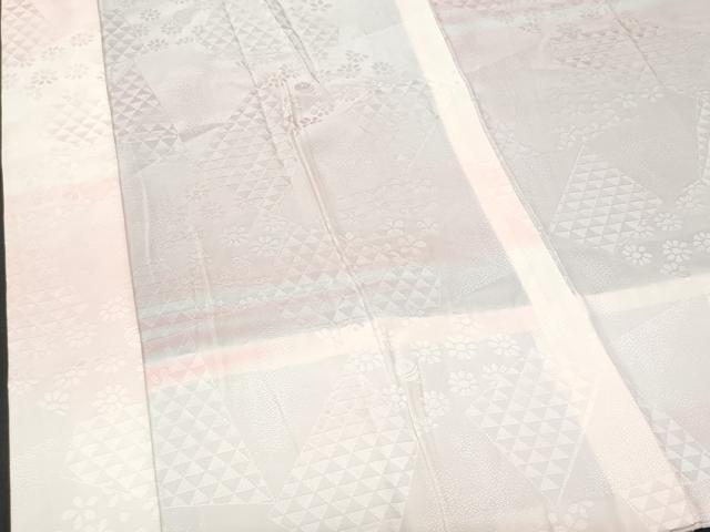 平和屋着物■長襦袢 無双仕立て 舞花文 暈し染め 正絹 逸品 CABC9000fb