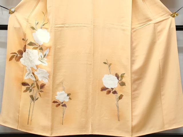 平和屋着物■訪問着 枝花文 暈し染め 金彩 正絹 逸品 CABC9103fb