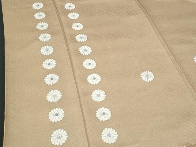 平和屋着物■上質な小紋 菊 正絹 逸品 CABC9138fb
