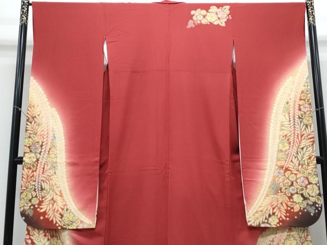 平和屋着物●豪華振袖 作家物 辻が花 暈し染め 正絹 逸品 CABC9585th