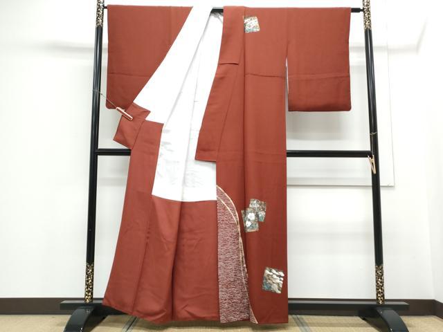 平和屋着物▼訪問着 作家物 螺鈿物語 金彩 正絹 逸品 CABC9594th