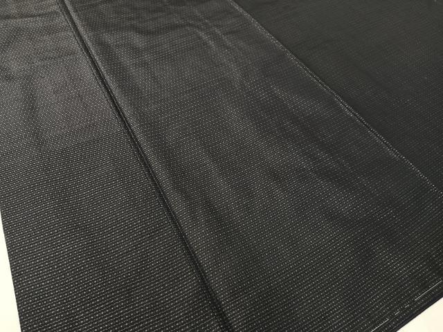 平和屋着物●男性 本場大島紬 アンサンブル 80亀甲 総詰め 正絹 逸品 未使用 CABC9677vp