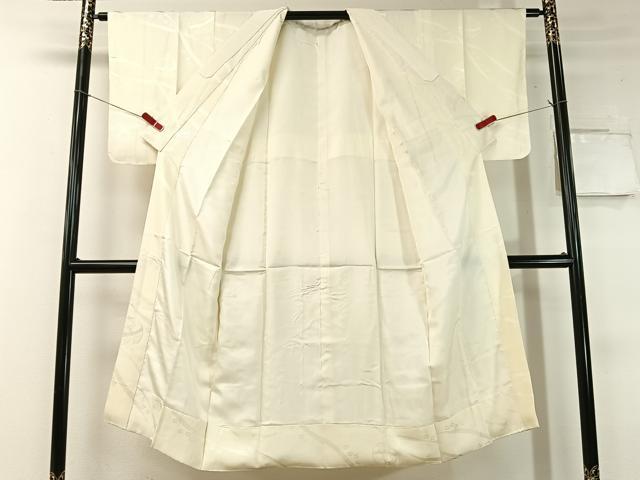 平和屋着物●長襦袢 袷 鈴花地紋 暈し染め 正絹 逸品 未使用 CABC9738vp