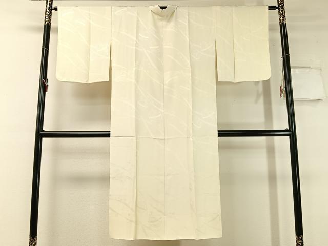 平和屋着物●長襦袢 袷 鈴花地紋 暈し染め 正絹 逸品 未使用 CABC9738vp