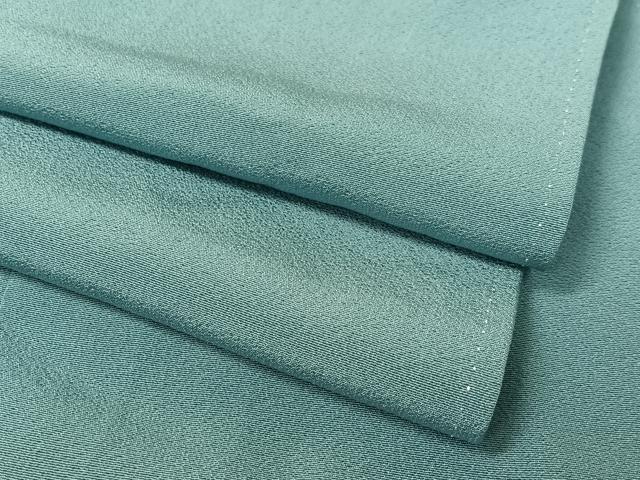 平和屋着物●上質な色無地 浅縹色 正絹 逸品 CABC9761vp
