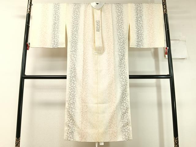 平和屋着物●長襦袢 無双仕立て 葡萄唐草間道 暈し染め 洗える着物 未使用 CABC9866vp