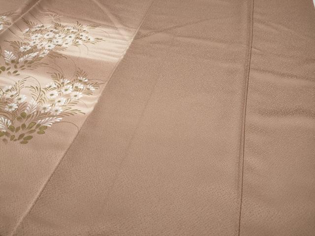 平和屋着物●訪問着 鼓横笛花文 金彩 正絹 逸品 CABD0031ut