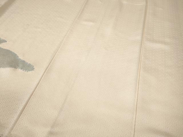 平和屋着物●訪問着 絞り 道長草花文 金彩 正絹 逸品 CABD0047ut