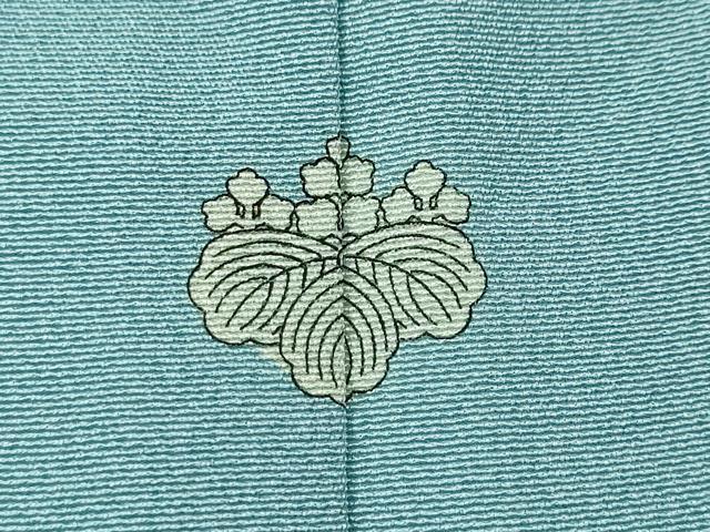 平和屋着物●豪華色留袖 友禅 作家物 立波草花文 暈し染め 正絹 逸品 CABD0086ut
