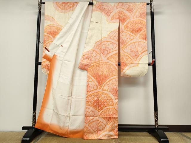 平和屋着物●豪華振袖 総絞り 吉祥文 正絹 逸品 CABD0162ut
