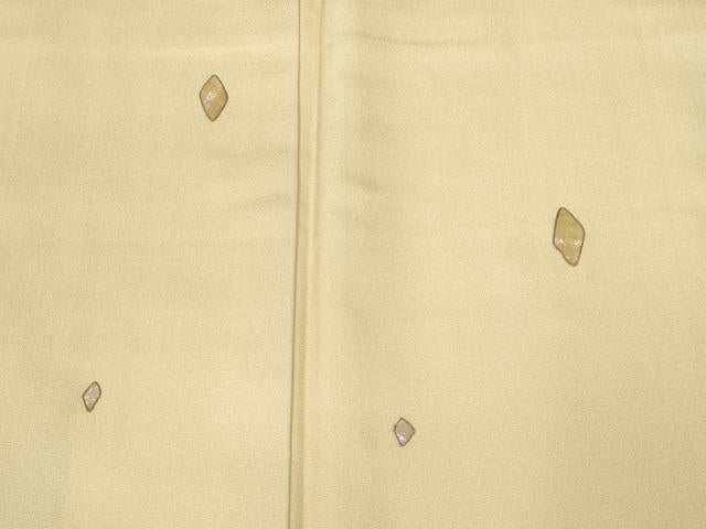 平和屋着物●訪問着 螺鈿 菱吉祥文 金彩 ゑり善扱い 正絹 逸品 CABD0211ut