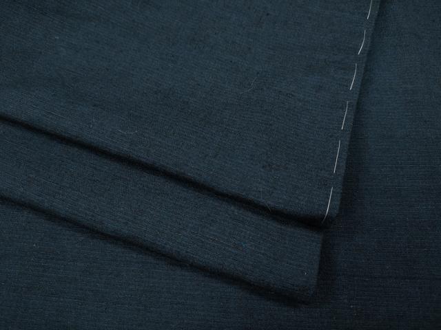 平和屋着物●男性 紬 色無地 褐返色 正絹 逸品 未使用 CABD0269ut