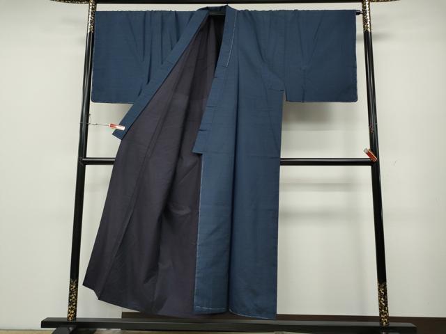 平和屋着物●男性 本場大島紬 アンサンブル 吉祥文 久野織物謹製 証紙付き 正絹 逸品 CABD0290ut