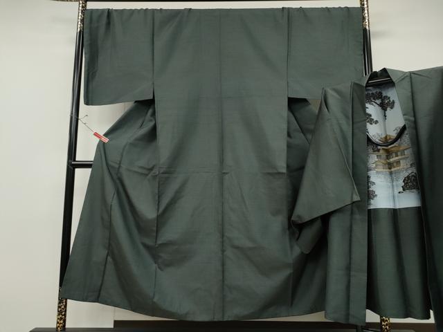 平和屋着物●男性 本場大島紬 アンサンブル 100亀甲 総詰め 正絹 逸品 CABD0291ut