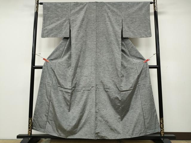平和屋着物●上質な紬 霞文 西武百貨店扱い 正絹 逸品 CABD0302ut