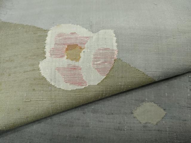 平和屋着物●訪問着 紬地 すくい織 良寛歌影 証紙付き 正絹 逸品 CABD0352ut